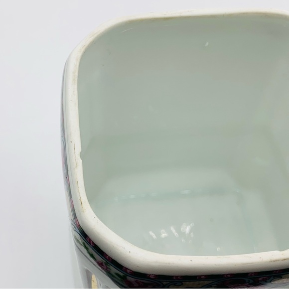 Vintage Victoria Czechoslovakia “Barley” Porcelain Canister (No Lid) - Picture 14 of 14